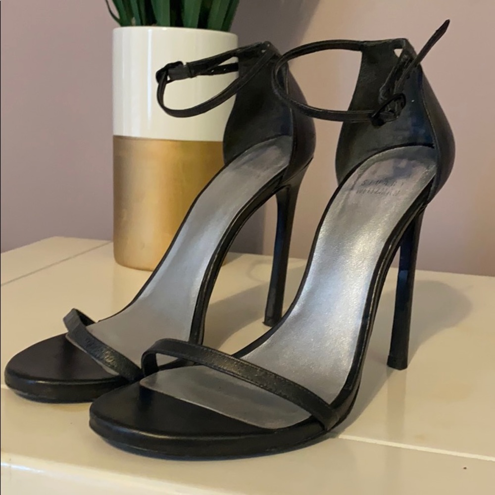 Stuart Whitman Black Heels